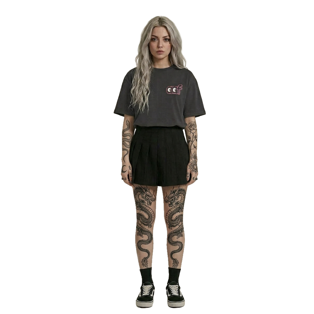 awkward Just the Logo | Black T-Shirt