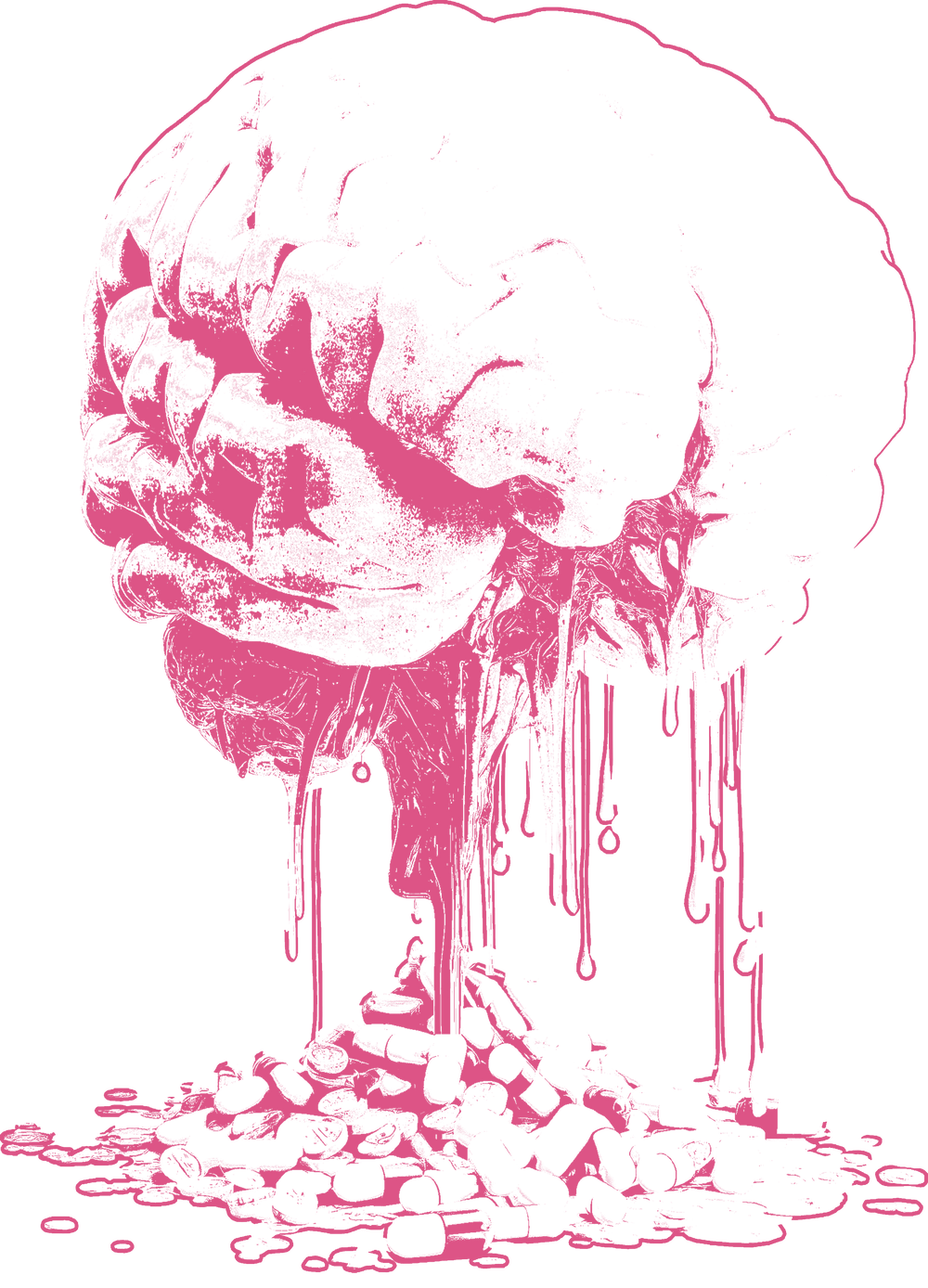 Nuclear Brain | Black T-Shirt