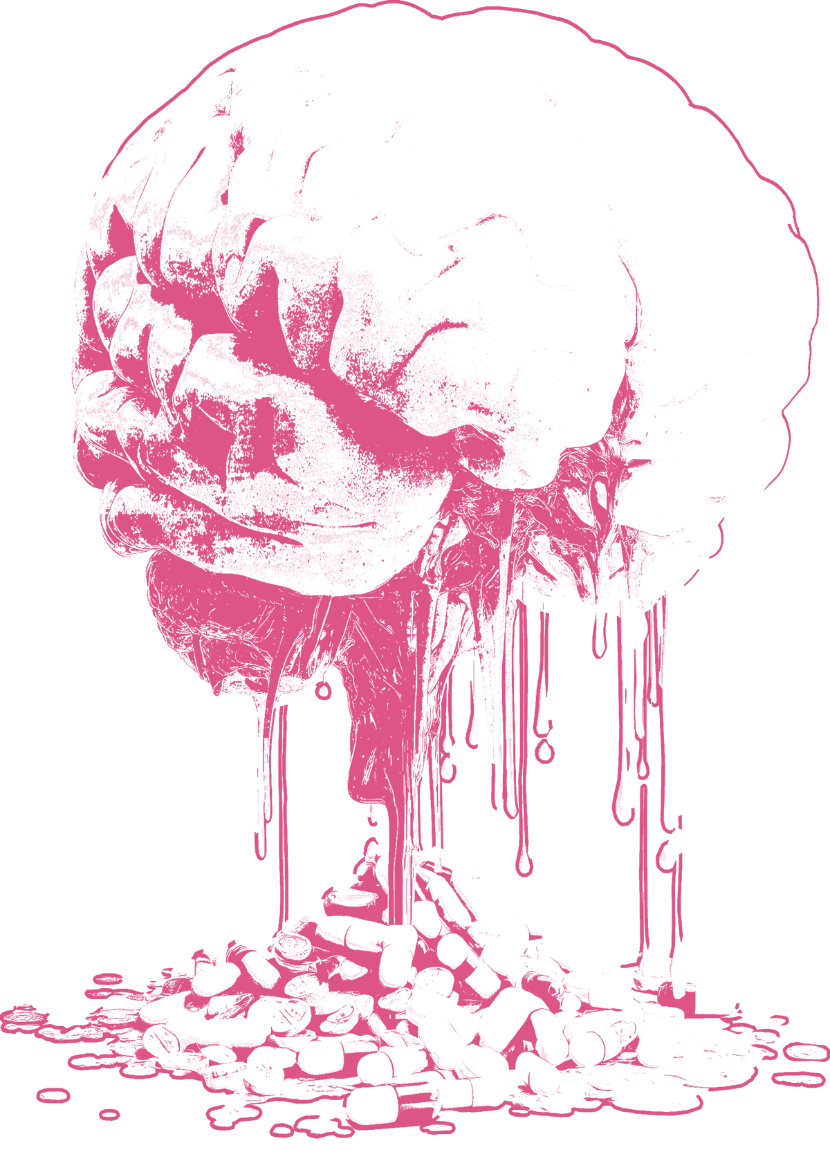 Nuclear Brain | Black T-Shirt