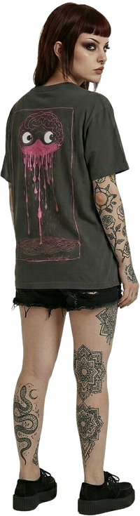 awkward Brain Drain | Black T-Shirt