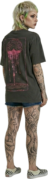 Brain Drain | Black T-Shirt