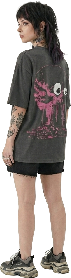 awkward Nuclear Brain | Black T-Shirt
