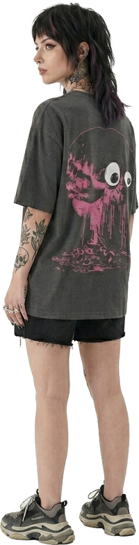awkward Nuclear Brain | Black T-Shirt