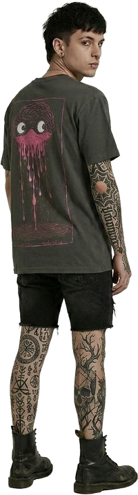 awkward Brain Drain | Black T-Shirt
