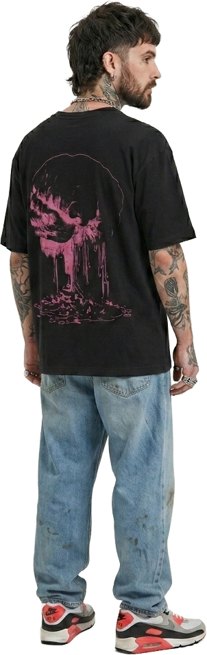 Nuclear Brain | Black T-Shirt