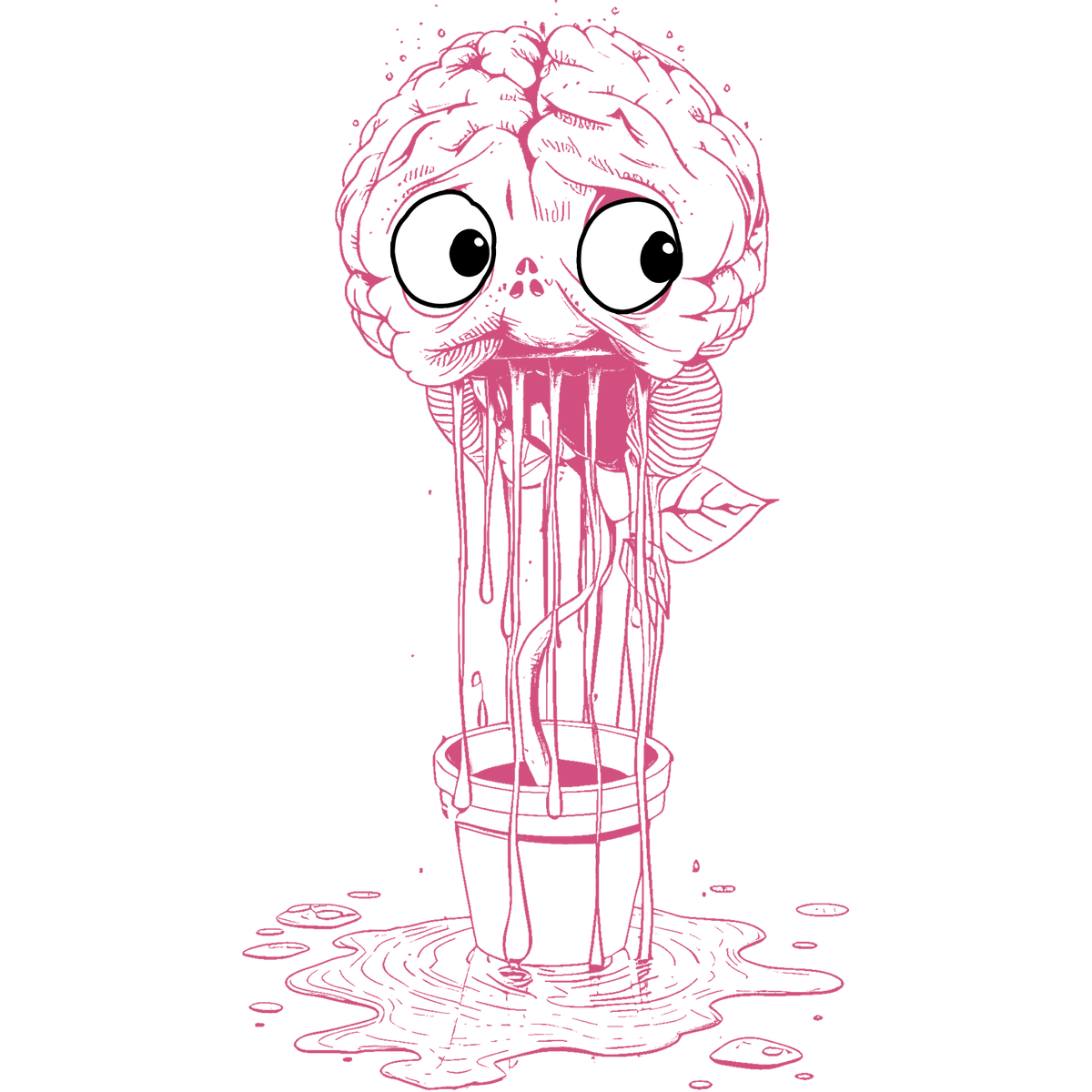 awkward Trying to Grow | Black T-Shirt
